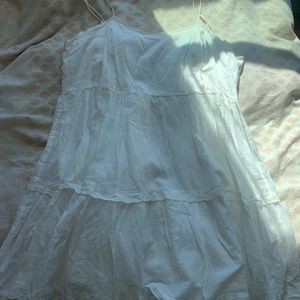 Urban Outfitters white linen dress